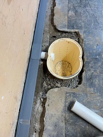 Sump Pump Installation