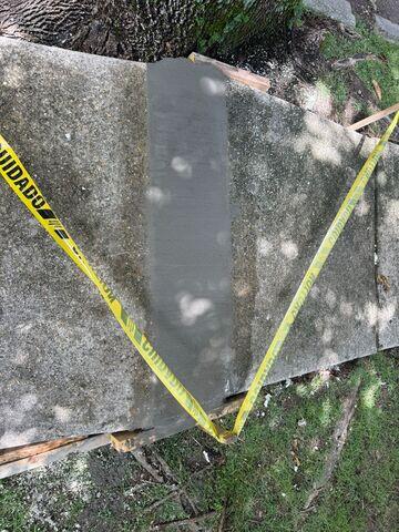 Leveled and Restored Sidewalk in New Orleans