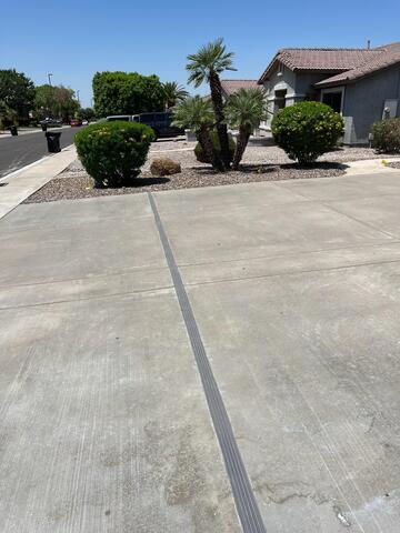 Self Leveling Concrete - Driveway Fully Restored