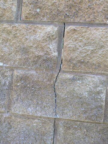 More Vertical Cracking