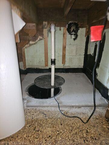 Sump Pump (Before)