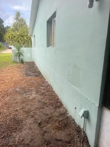 Concealing Foundation Piers