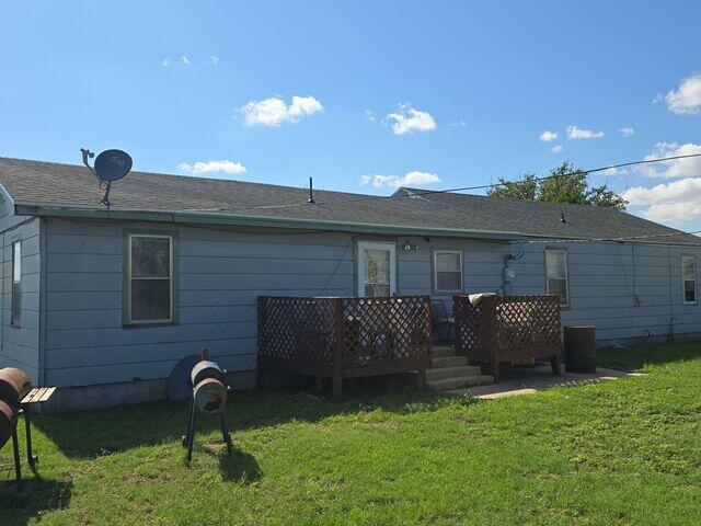 Back of the home.