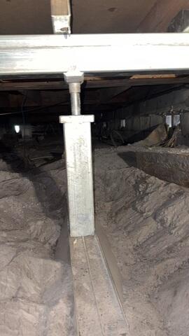 Permanent Crawl Space Stabilization Solution