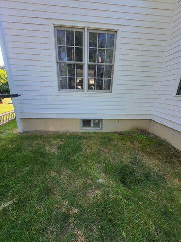 Old Basement Windows in Kinderhook, NY