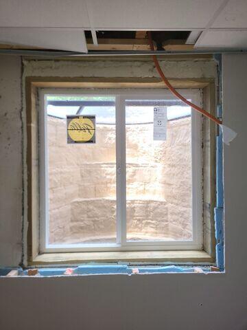 Egress Window from The Inside