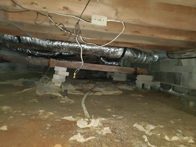 Wet Crawl Space