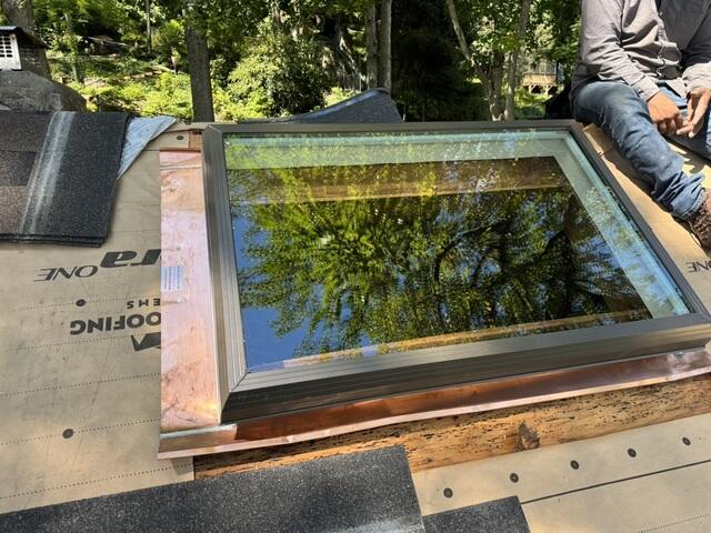 New Skylights Are Installed
