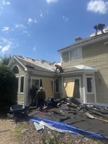 New Shingles on the Back