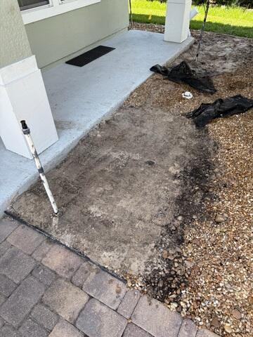 Restored Porch and Landscape in Jacksonville, FL