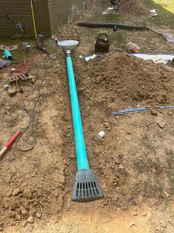 Installing Drainage