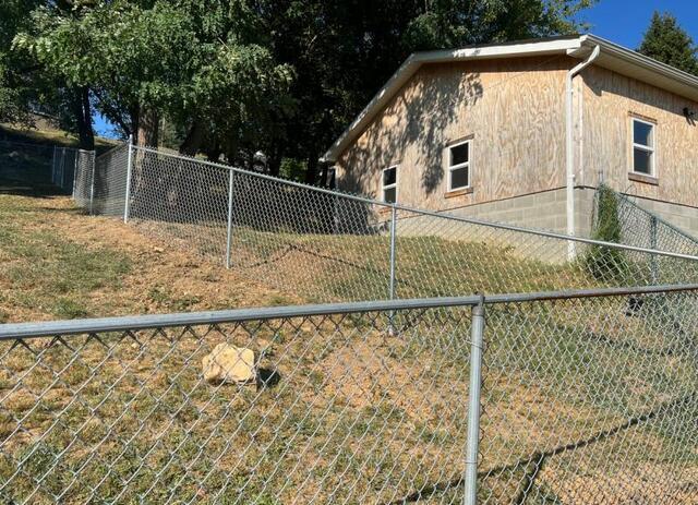 4' High Galvanized Chain Link Fence/ 2 Gates
