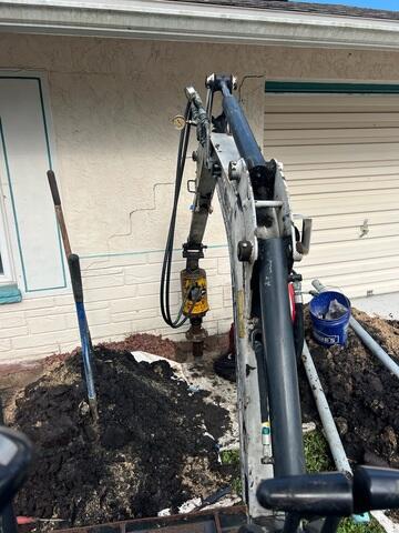Installing Helical Piers