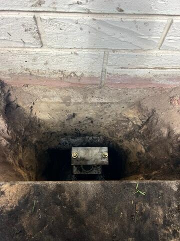 Complete Helical Pier Installation