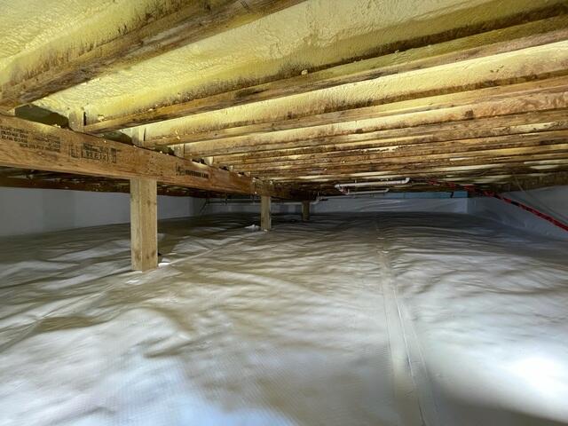 Dry and Healthy Crawl Space After DBS Repair