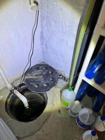 Old Sump Pump in Cincinnati, OH