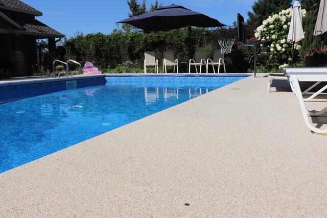 Fresh Durastone Pool Deck Finish