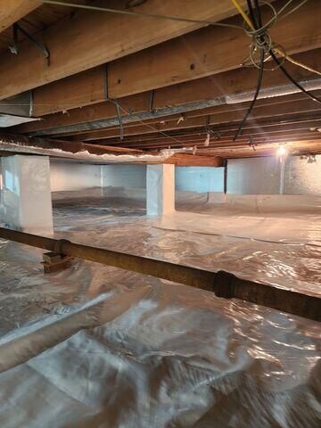 Encapsulated Crawl Space