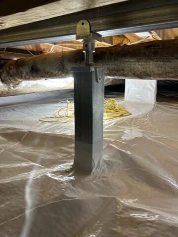 Stronger Crawl Space Support