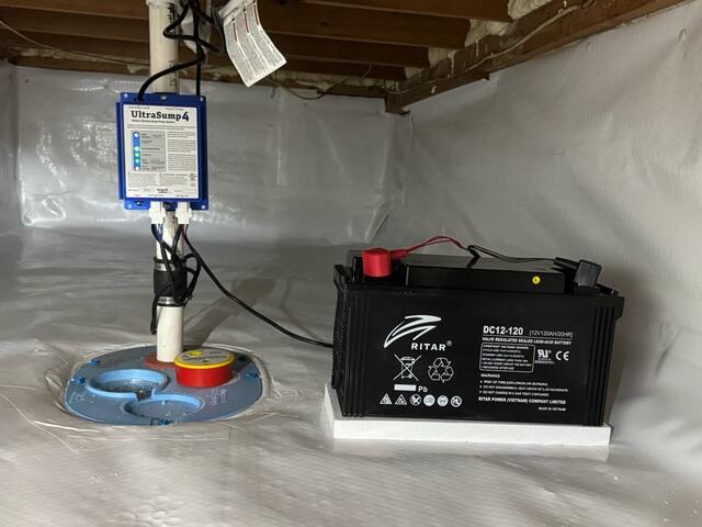 Crawl Space Sump Pump