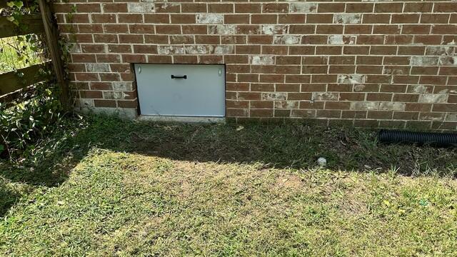 New Crawl Space Door