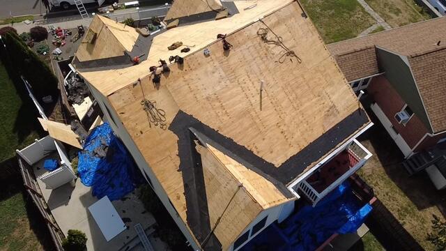 The Sheathing Is Examined