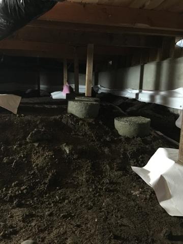 After debris removal