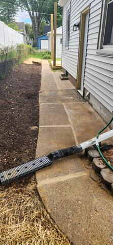 After Concrete Leveing