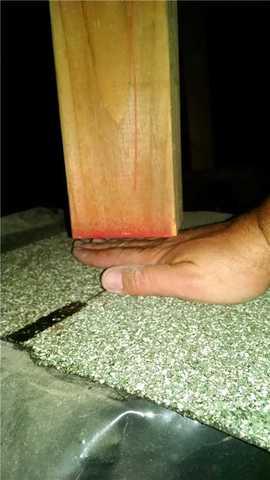 Improperly sized post