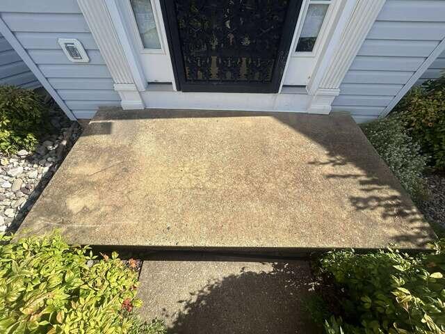 Concrete Entryway