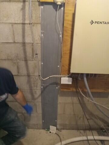 Well duct.