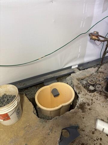 Sump Pump Installation