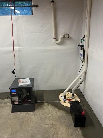 Basement Waterproofing System