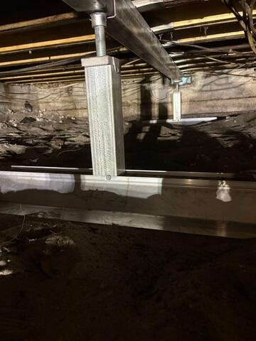 Permanent Crawl Space Stabilization