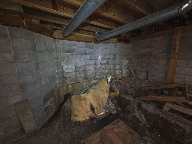 Dirty Basement Walls and Floors
