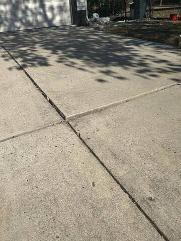 Uneven Driveway