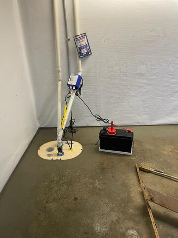 Basement Sump Pump