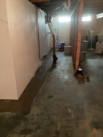 WaterGuard Drainage System Installed