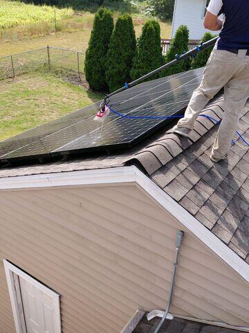 Cleaning Solar Panels