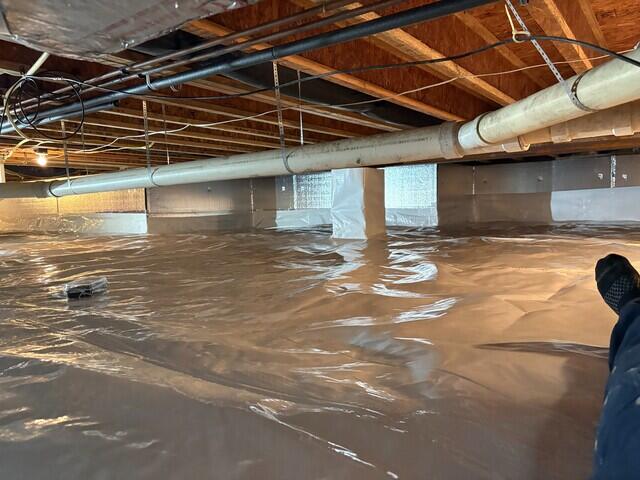 A Clean Crawl Space in Brookville, OH