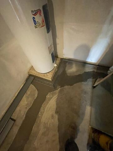 Trench Drain Installed