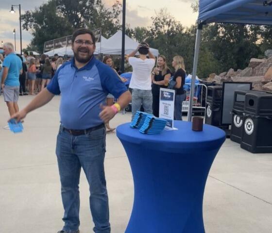 Jason Borresch Having Fun at The Ledge