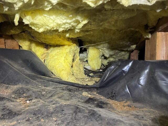 Fallen Insulation