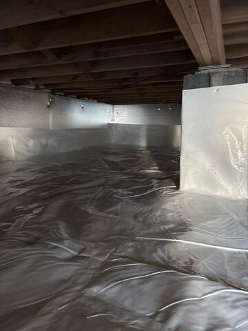 Encapsulated Crawl Space