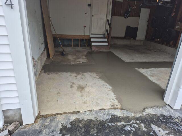 GeoLock Backfill and Garage Floor Repair