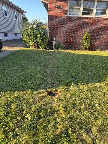Buried Discharge Line