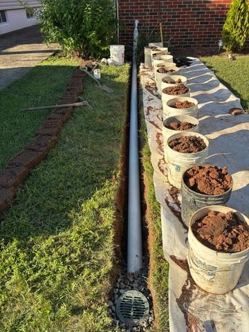 Discharge Line Installation