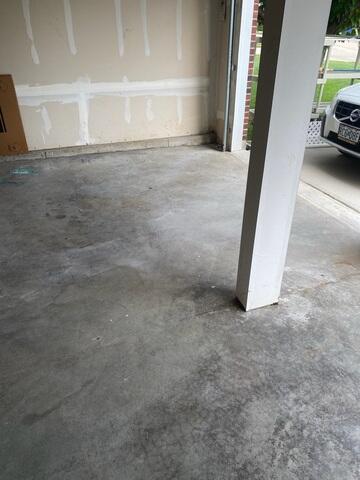 Garage Floor Stabilization