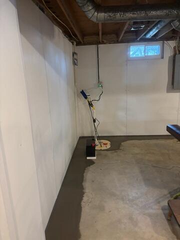 TripleSafe™ Sump Pump System & BrightWall® Paneling