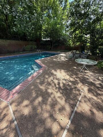 Wood Filled Pool Deck Joints
